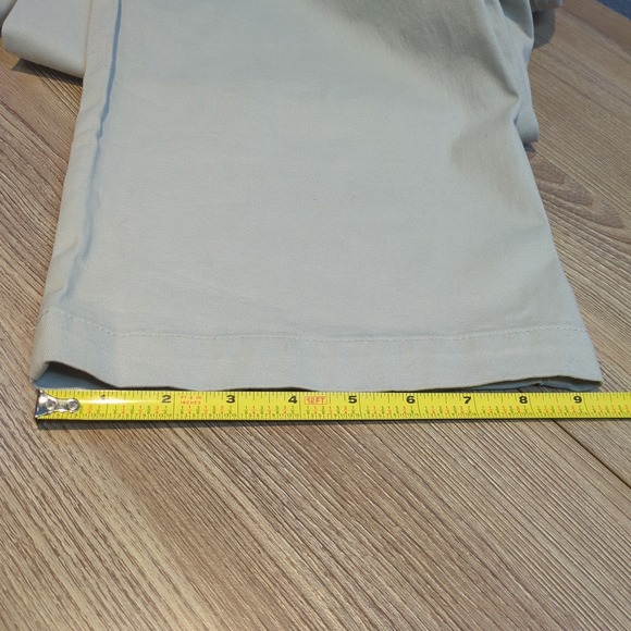 Lands' End Men's Relaxed Fit Deck Pants Soft Putty L 36-38 x 30 NWOT - Picture 6 of 9